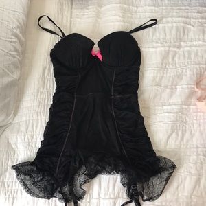 Lingerie with garters